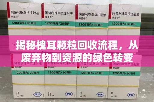 泉州揭秘槐耳颗粒回收流程，从废弃物到资源的绿色转变