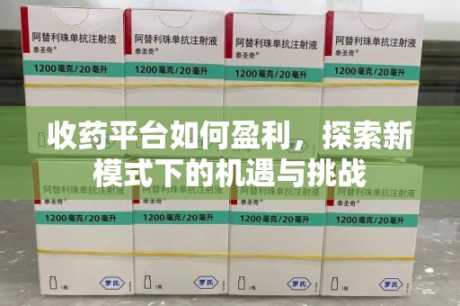 泉州收药平台如何盈利，探索新模式下的机遇与挑战